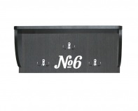 Полка настенная Нота-6 (Венге)