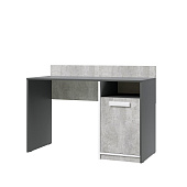 Стол письменный Кэнди КС-1 (Графит/Цемент)