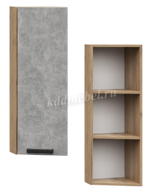 Шкаф верхний ШВТ 920*300 Кухня Пасадена (Ржавый камень)