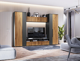 Моника Велес (Темно-серый/Дуб золотистый) Моника Велес (Темно-серый/Дуб золотистый)