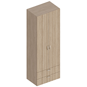 Шкаф 2ств. Ева с ящиками (Тира/Кадена вуд)