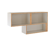 Полка открытая Асцелла (Кашемир/Дуб крафт золотой)