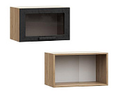 Шкаф верхний ШВГС 800 Кухня Пасадена (Бетон графит)