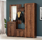 Прихожая Квадро (Дуб Делано темный) Астрид