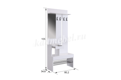 Прихожая Баско (Кашемир/Дуб крафт золотой)