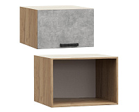 Шкаф верхний ШВГП 500 Кухня Ксения (Белый глянец)