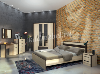 Тумба прикроватная Лирика (Дуб сонома)