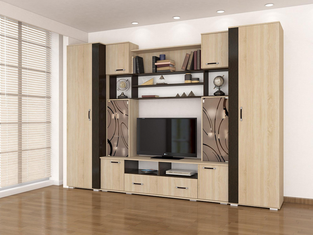 Оскар 18 (Дуб сонома/Венге)