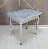 Стол обеденный Д29 раскладной (Серый мрамор/Серый)