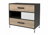 Комод Александрия (Антрацит/Дуб ирландский)