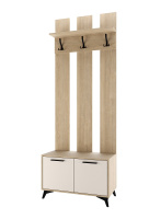 Вешалка 800 + Тумба 800 2С Сатин Вешалка 800 + Тумба 800 2С Сатин