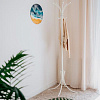 Вешалка напольная разборная Корона (Белый)