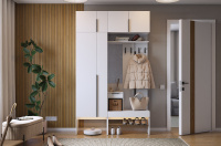 Прихожая Баско К6 белое дерево