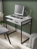 Стол письменный Стелла (Цемент светлый/Черный)