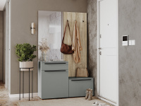 прихожая Люмьер_дуб сонома_шиншилла серая_композиция 8 прихожая Люмьер_дуб сонома_шиншилла серая_композиция 8