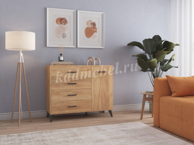 Комод-тумба Светлана Loft (Дуб золотой)